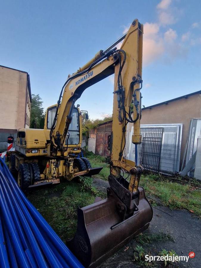 Koparka kołowa obrotowa KOMATSU PW75 Koparki Ornontowice sprzedam