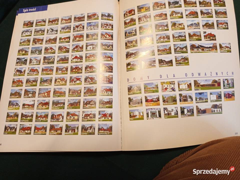 Katalogi i proiekty ddomów rodzinnych Warszawa sprzedam