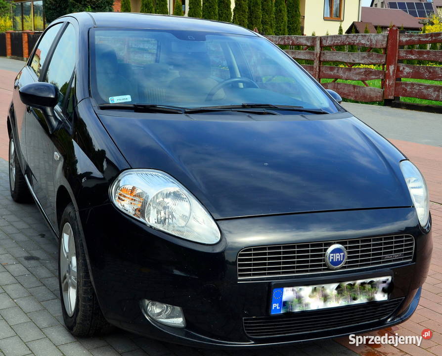 Fiat Grande Punto 19 JTD 120 2005r nieuszkodzony wielkopolskie Malanów