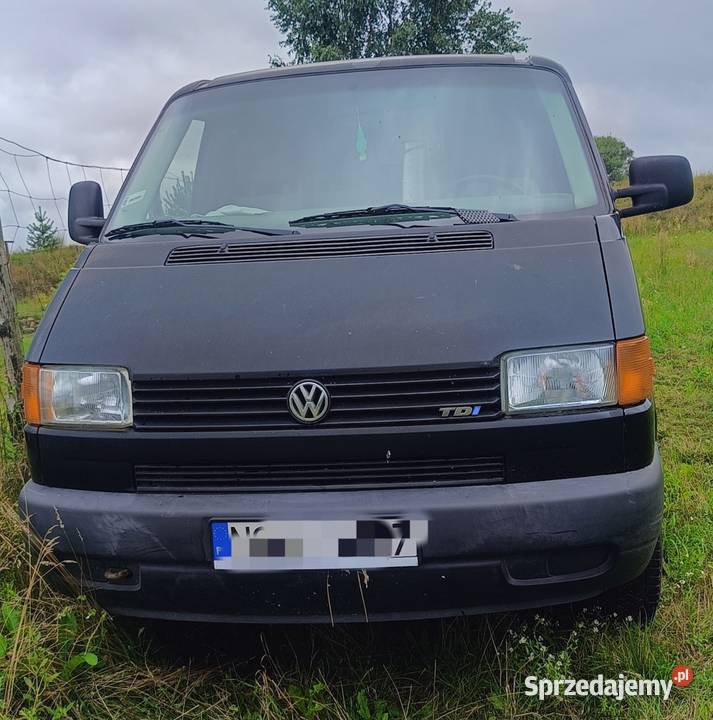 VW Transporter T4 25 TDI uszkodzona skrzynia warmińsko-mazurskie Knopin