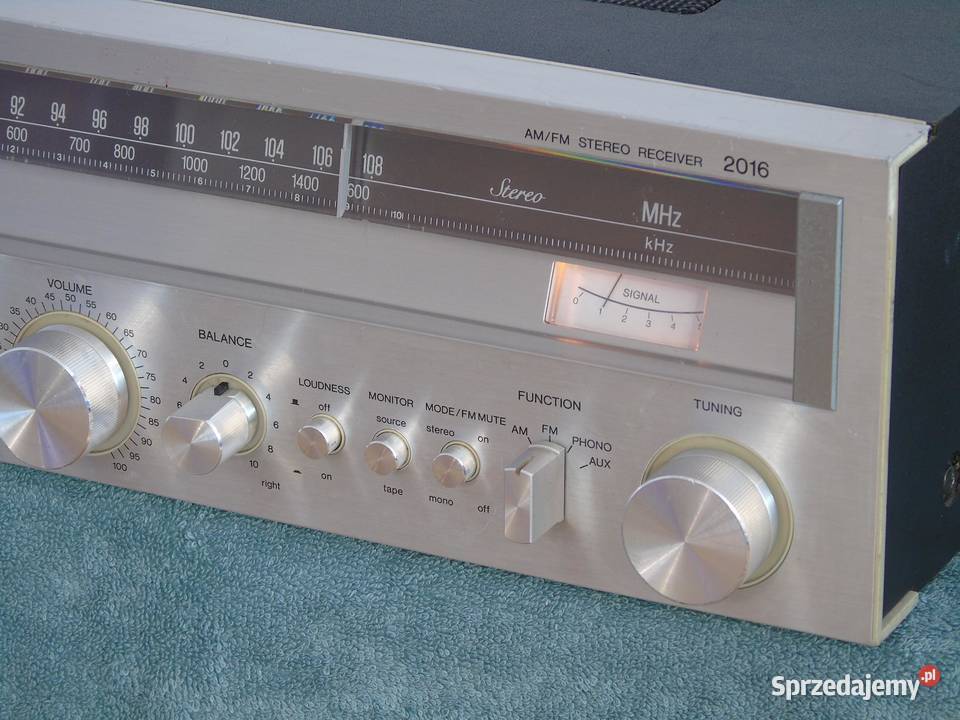 Amplituner Sanyo No 2016 sprawny Vintage WYSYŁKA Jasło