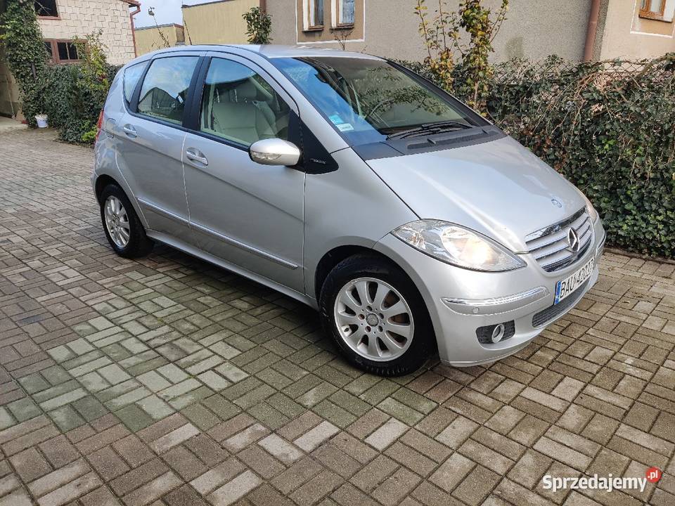 Mercedes A180 CDI w169 manual skóra elegance kurtyny powietrzne Augustów