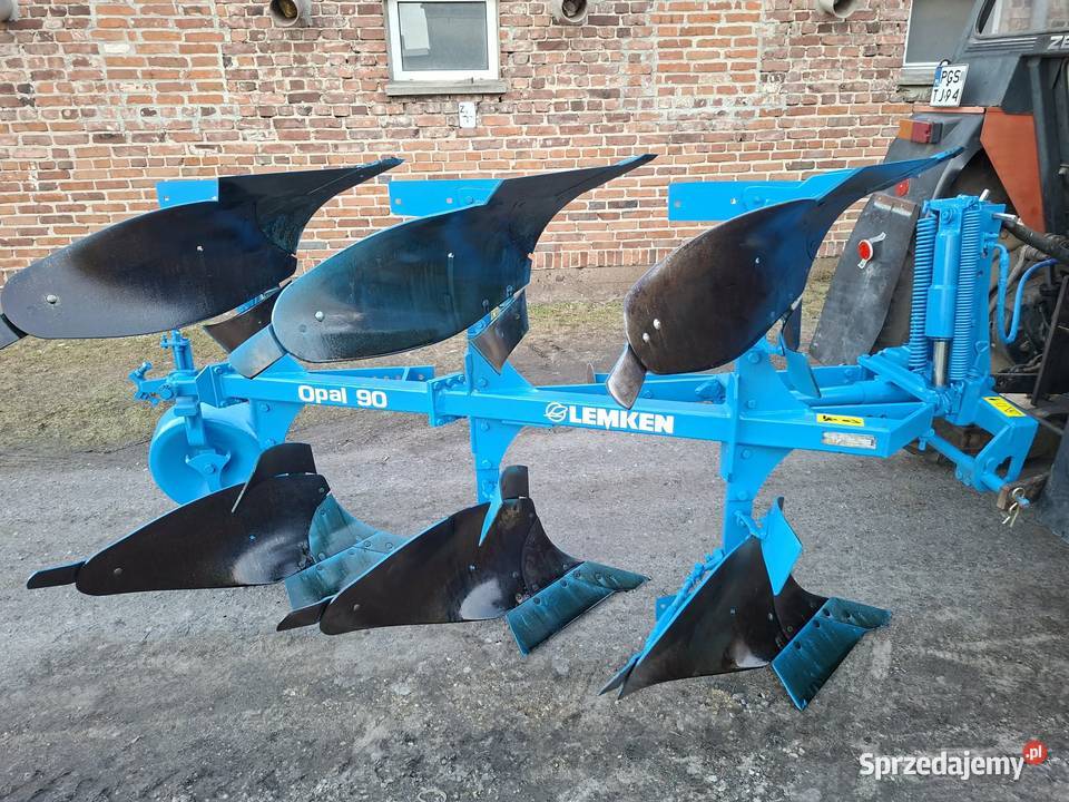Plug 3 skibowy obrotowy Lemken opal 90 wielkopolskie Jarocin