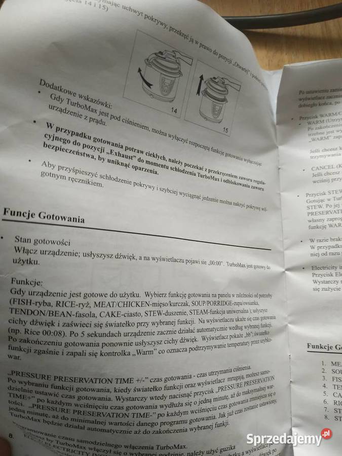 Wielofunkcyjny robot kuchenny TurboMax świętokrzyskie