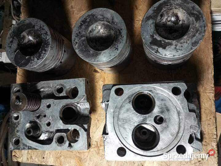 Głowica tłoki t25 Władimirec tłok głowice zsrr Legnica