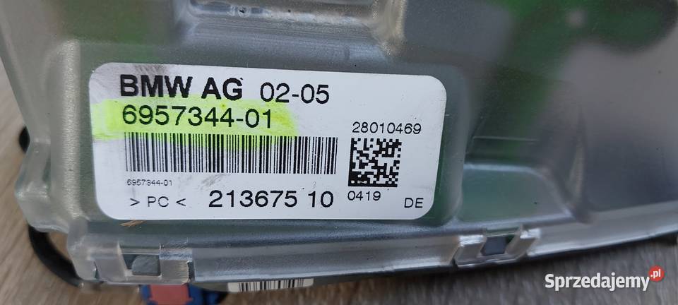 Antena dachowa płetwa BMW E65 695734401 Sprzęt audio fabryczny Szczecin