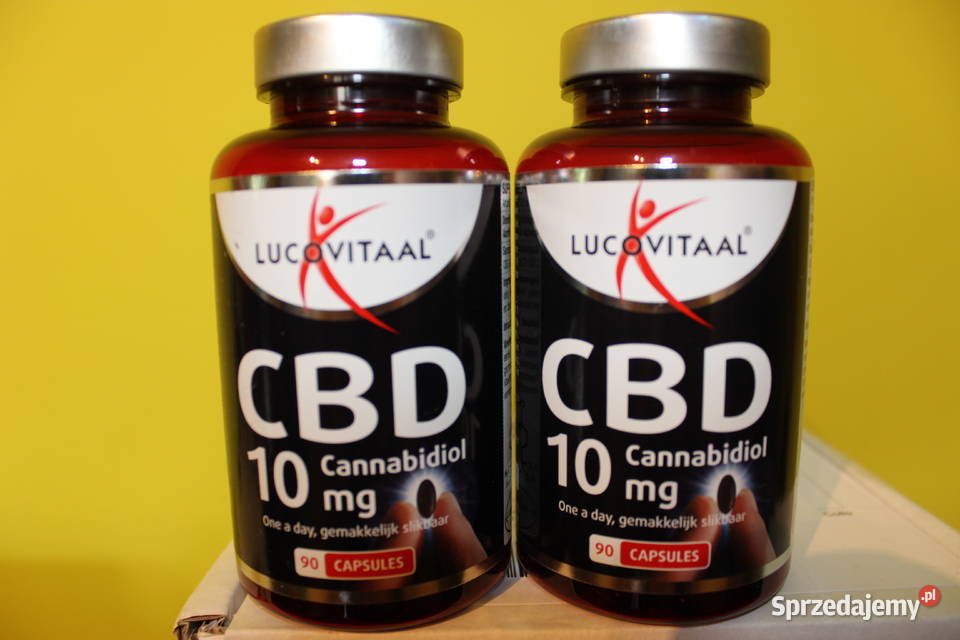 Olej konopny w kapsułkach CBD 10mg Lucovitaal łódzkie Łódź
