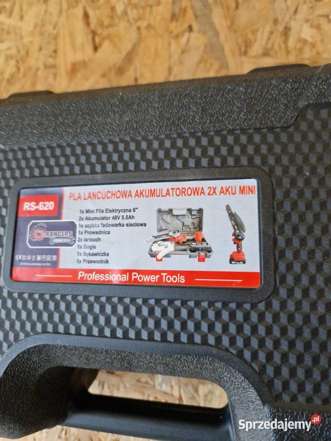 AKUMULATOROWA PIŁA ŁAŃCUCHOWA 6 2 AKU 48V wielkopolskie