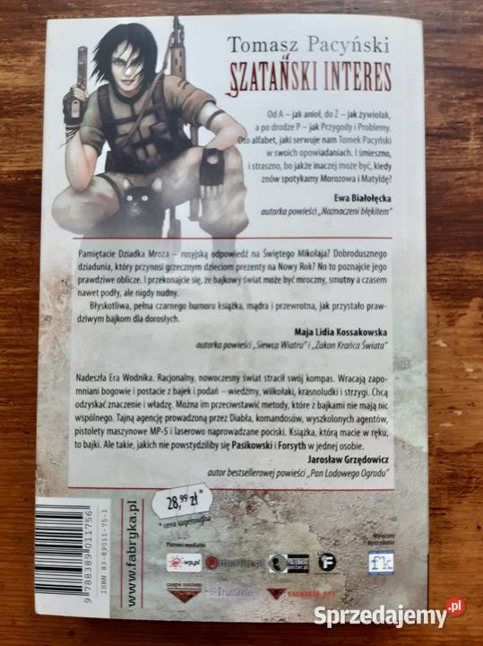 Tomasz Pacyński Szatański interes NOWA Książki i Podręczniki Poznań sprzedam