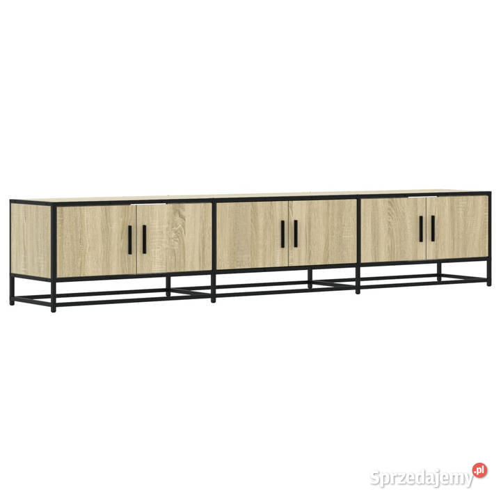 Szafka pod TV dąb sonoma 210x35x41 materiał Warszawa