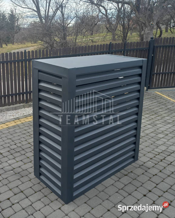 Osłona pompy ciepła 110x50x150 antracyt TS581 pomorskie Miastko