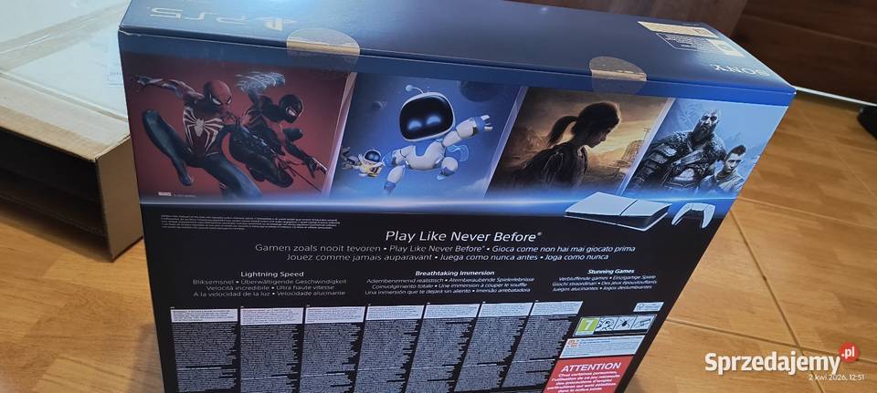 5 Slim Digital 825gb model CFI2116 nówka okazja