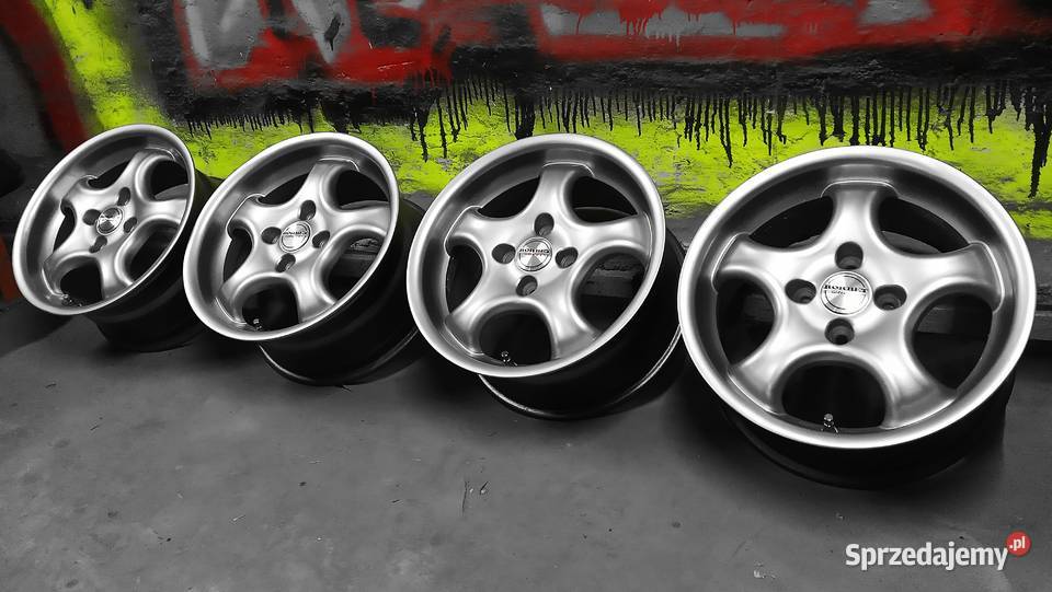 Felgi Alufelgi DEZENT T 15 4x100 VW Opel Fiat Średnica 15" Zator sprzedam