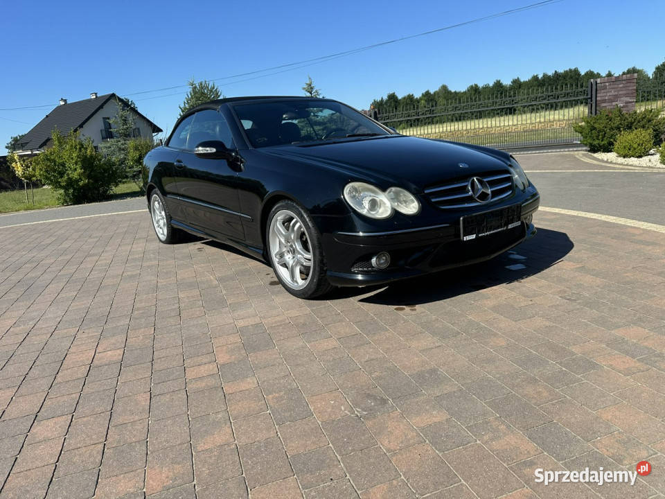 Mercedes CLK 55 AMG W209 2002 2/3 mazowieckie Lipówki