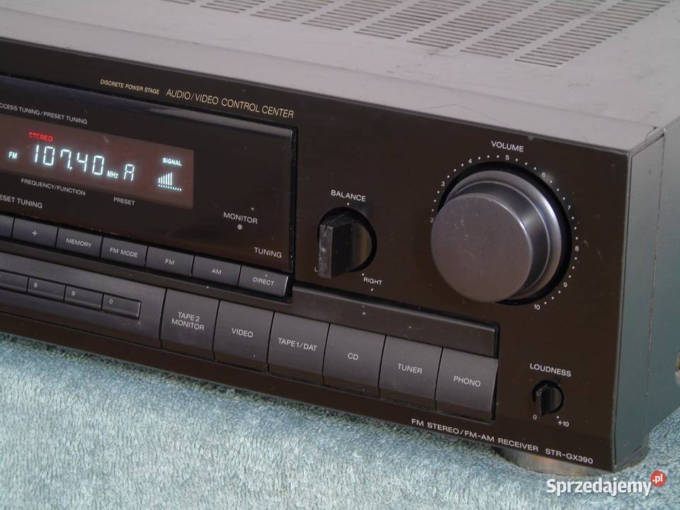 Wzmacniacz z radiem Sony STRGX390 mocny i Jasło sprzedam