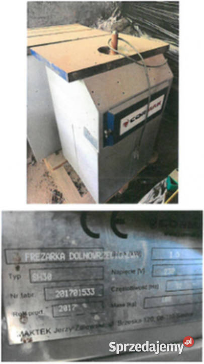 Frezarka dolnowrzecionowa Cormak Częstochowa