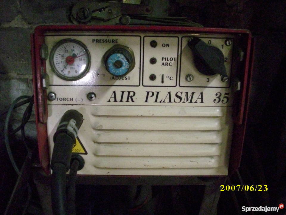 Plazmaprzecinarka plazmowa OZAS 35 Szamotuły sprzedam