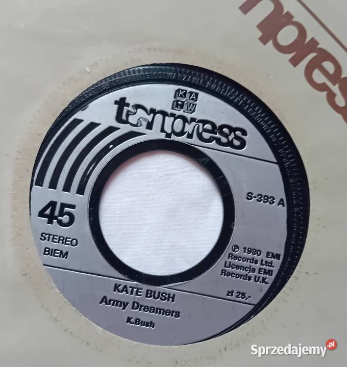 SP Kate Bush Army DreammersBabooshka Tonpress Koźminek