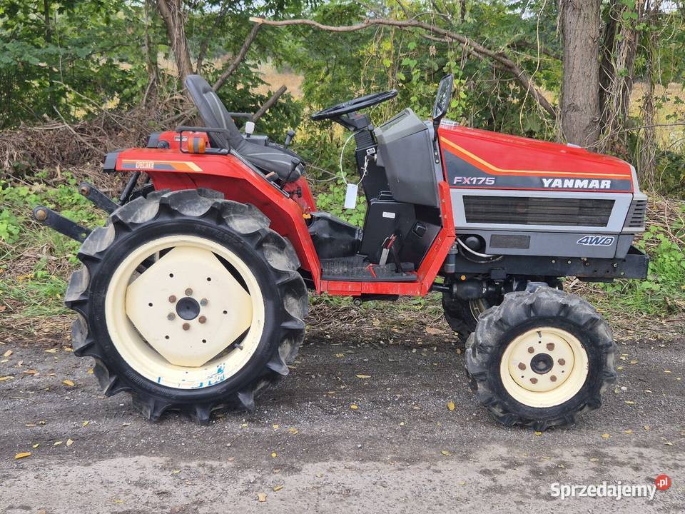 Traktorek traktor YANMAR FX175D 17 44 Małuszyn