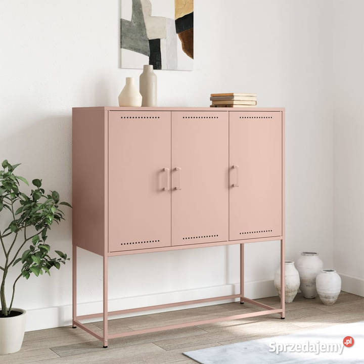 Szafka różowa 1005x39x107 stal WM846537 Szafki sprzedam