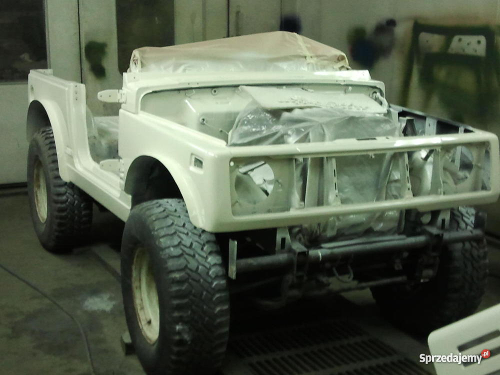 Suzuki Samuraj SJ413 blokada mostu Dobre