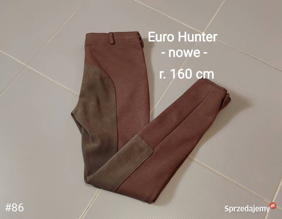 NOWE Bryczesy do jazdy konnej rozmiar 160 34 Jasień