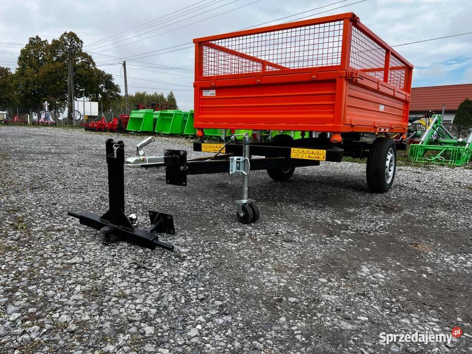 Przyczepa WYWROTKA 15t Przyczepka 3w1 wywrot Skierniewice