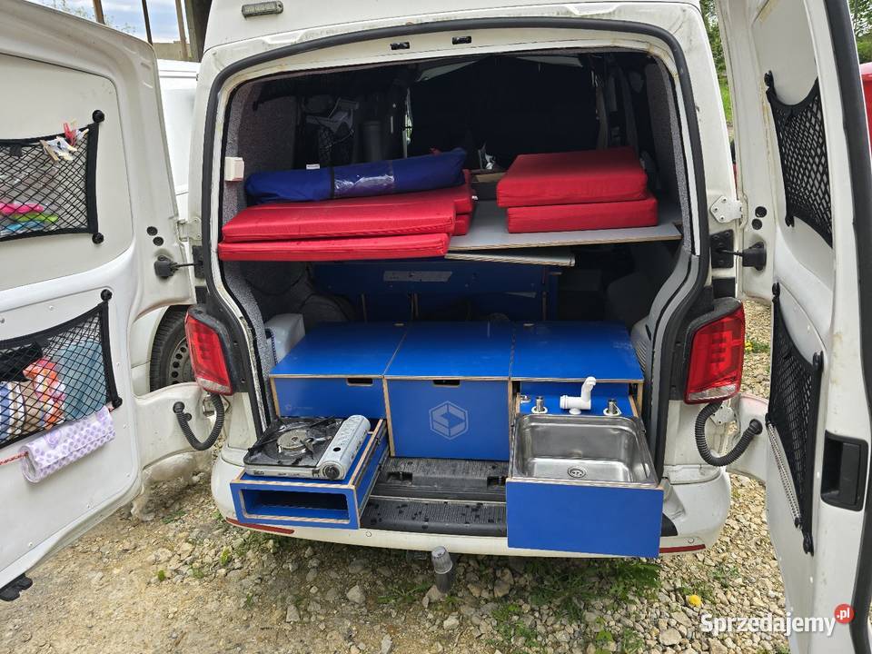 Kamper Transporter t5 long zabudowa wyjmowana Będzin