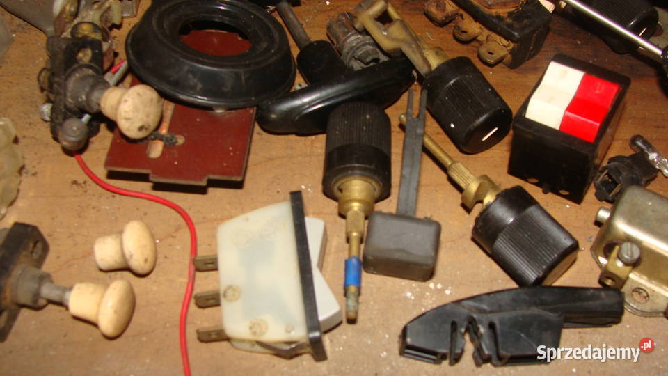 Różne przyciski do starych aut Warszawa Żuk Fiat Ryki