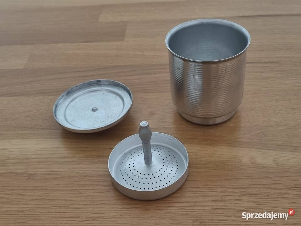 Aluminiowa zaparzaczka z pokrywką do herbaty i