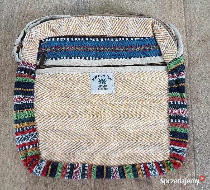Ekologiczna torba Himalayan Hemp na ramię z Kudowa-Zdrój