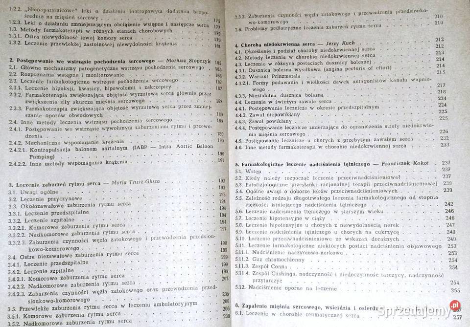 Farmakoterapia chorób układu sercowo lubelskie Chełm sprzedam