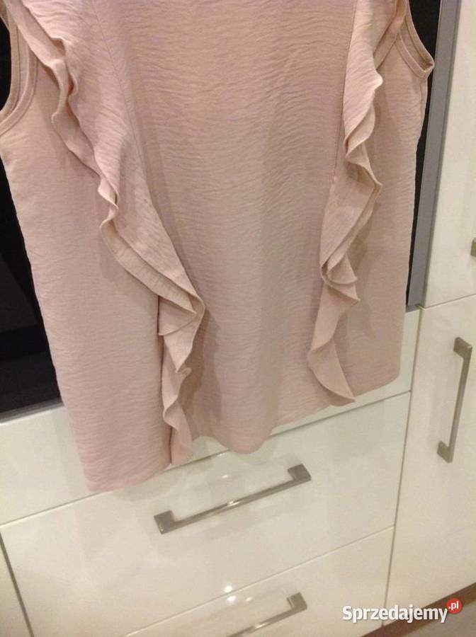 Bluzka Damska z Falbanami SMM Pudrowy Róż j Nowa Nowa Sól sprzedam