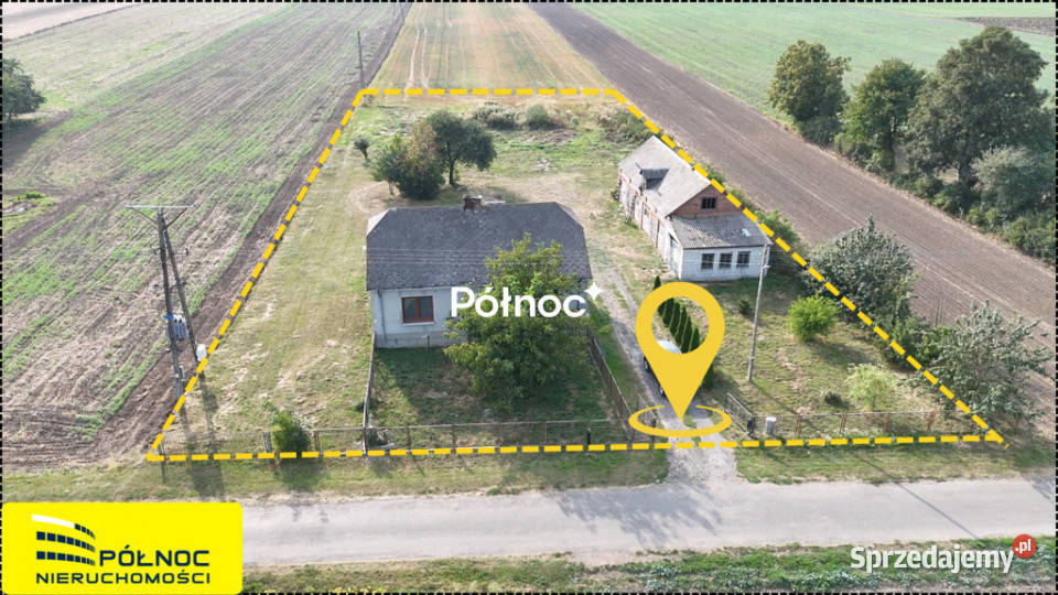 Gotowy do zamieszkania dom na dużej działce Nadolce