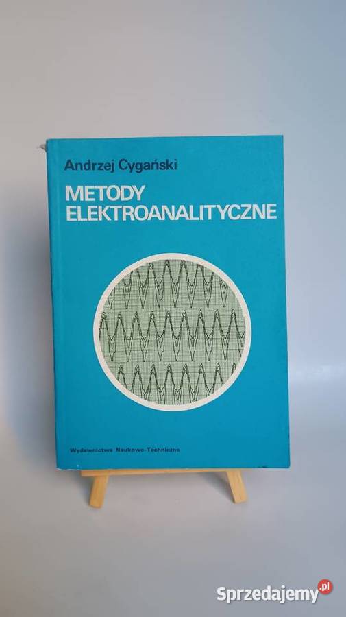 Metody elektroanalityczne Andrzej Cygański miękka Podręczniki mazowieckie