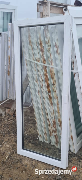 OKNA KacprzaK Witryna 63x148 FIX Używany PCV mazowieckie Siedlce