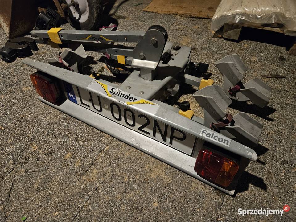 Uchwyt rowerowy na hak na 2 rowery Spinder Lublin