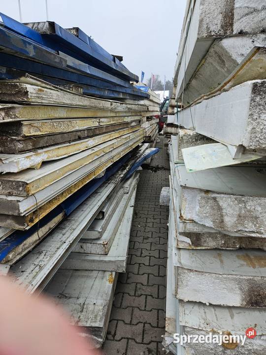 Płyty warstwowe ścienne i dachowe z rozbiórki Warszawa