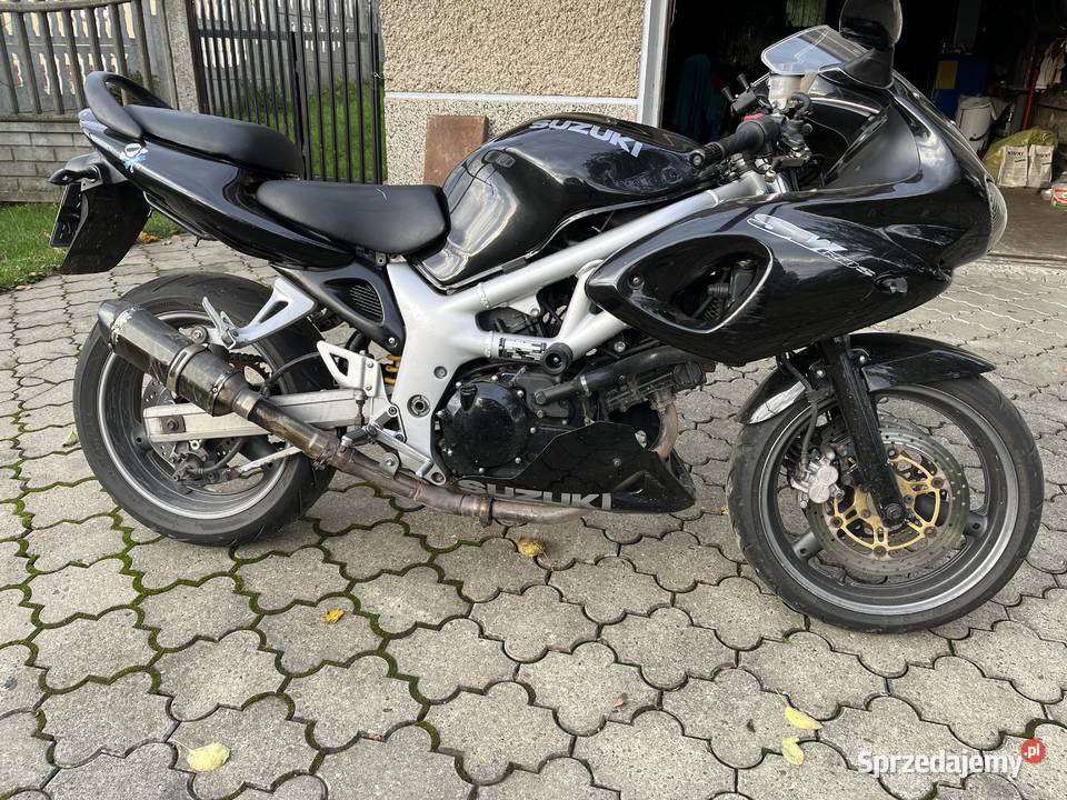Suzuki SV 650s uszkodzona podkarpackie Dukla