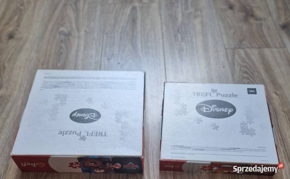 zygzak McQueen cars auta puzzle 2 zestaw małopolskie Kraków