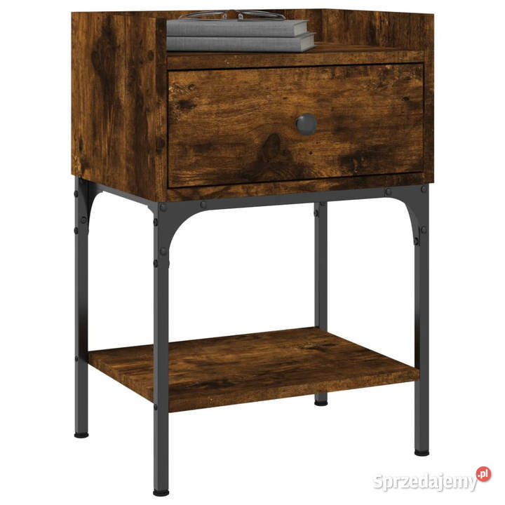 Stolik nocny przydymiony dąb 405x31x60 WM825897 sprzedam