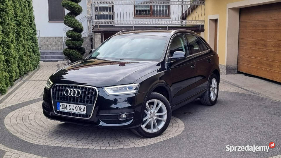 Audi Q3 Navi LedXenon 177 Serwis GWARANCJA Zakup podgrzewane fotele