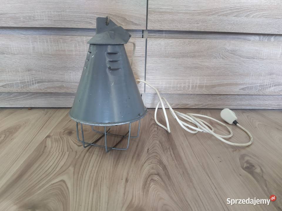 Lampa wisząca Polam Wilkasy Loft industrial Antyki, Sztuka, Kolekcje Pruszków