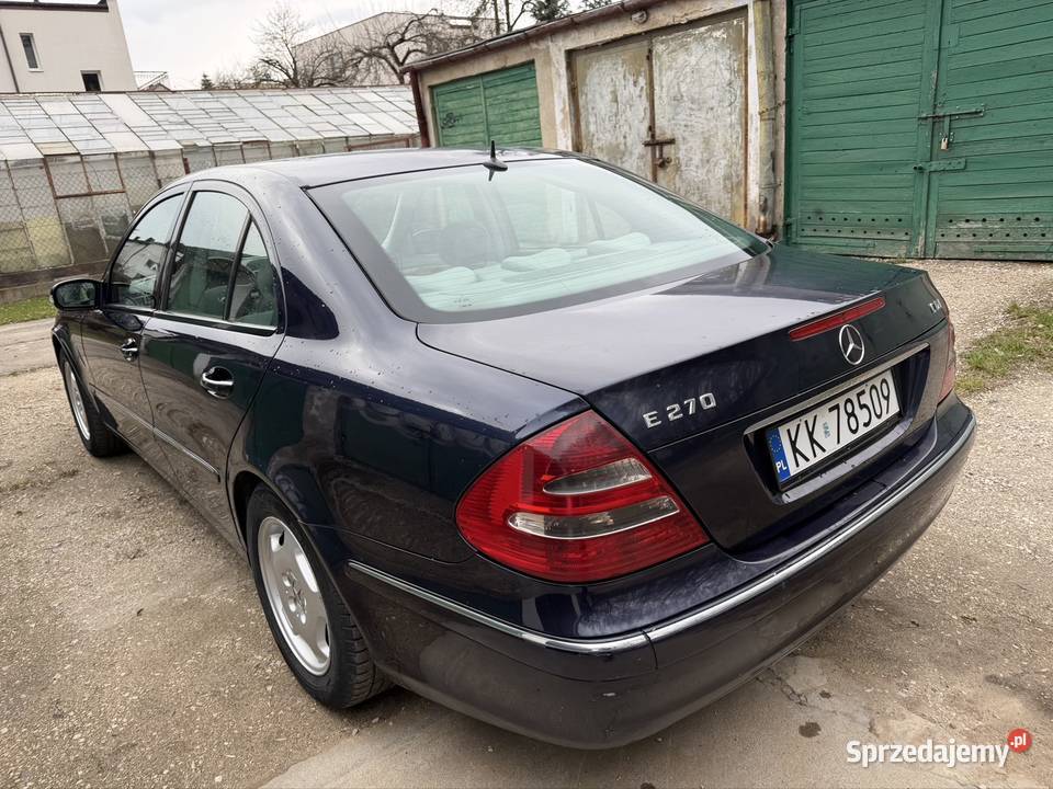 Mercedes E270 177 W211 2003r Bez Korozji Niski komputer pokładowy Klasa E Kielce