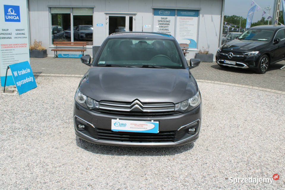 Citroen CElyse 12 PureTech Fvat netto 18617 PLN immobilizer Warszawa