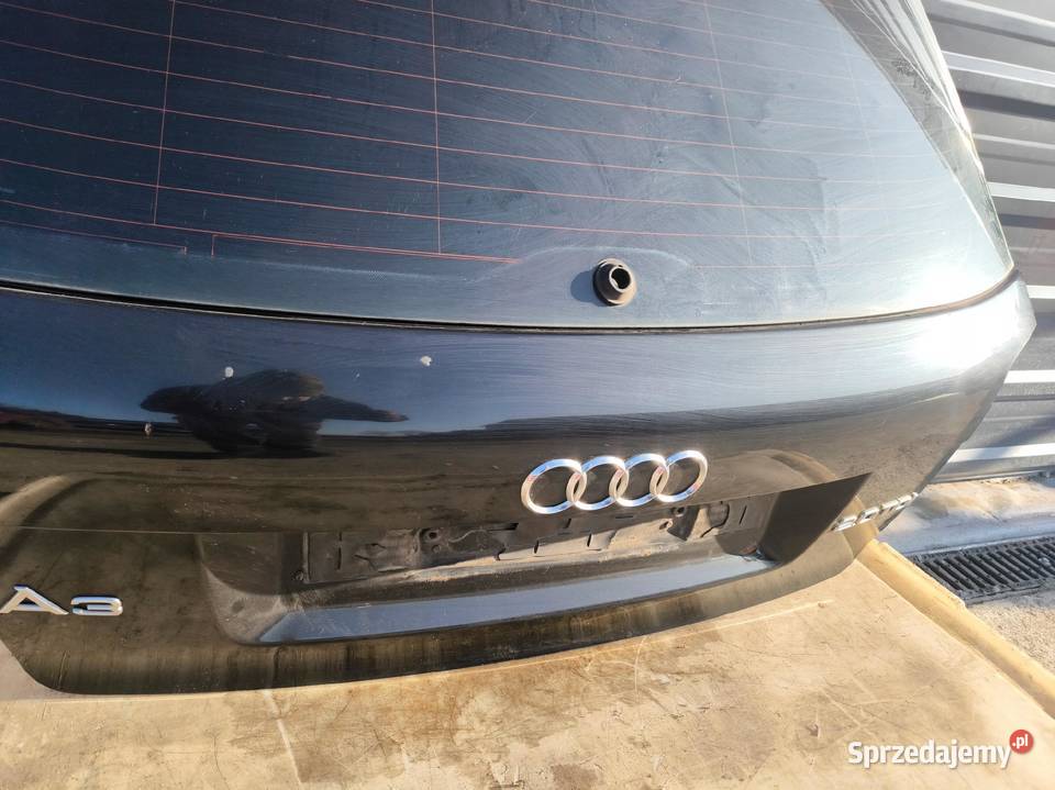 KLAPA TYŁ AUDI A3 8P 3DRZWI 20032011 S LINE LZ9Y osobowe Przystajń
