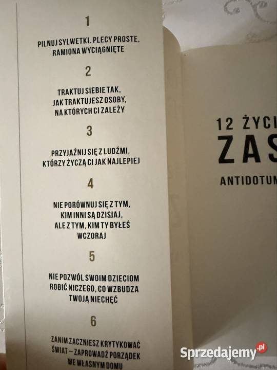 Książka Jordan B Peterson 12 Życiowych Zasad miękka z obwolutą Czerwionka-Leszczyny