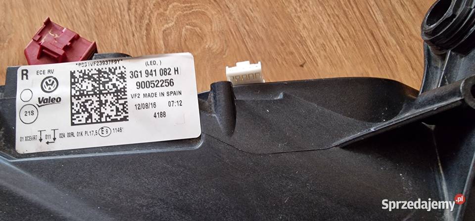 Lampa przednia VW Passat b8 PRAWA Gliwice