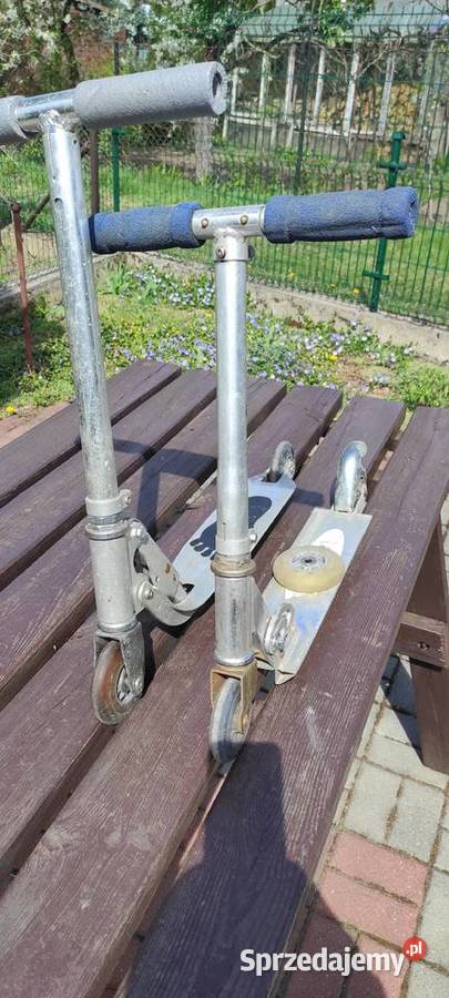 Dwie aluminiowe hulajnogi sprzedam