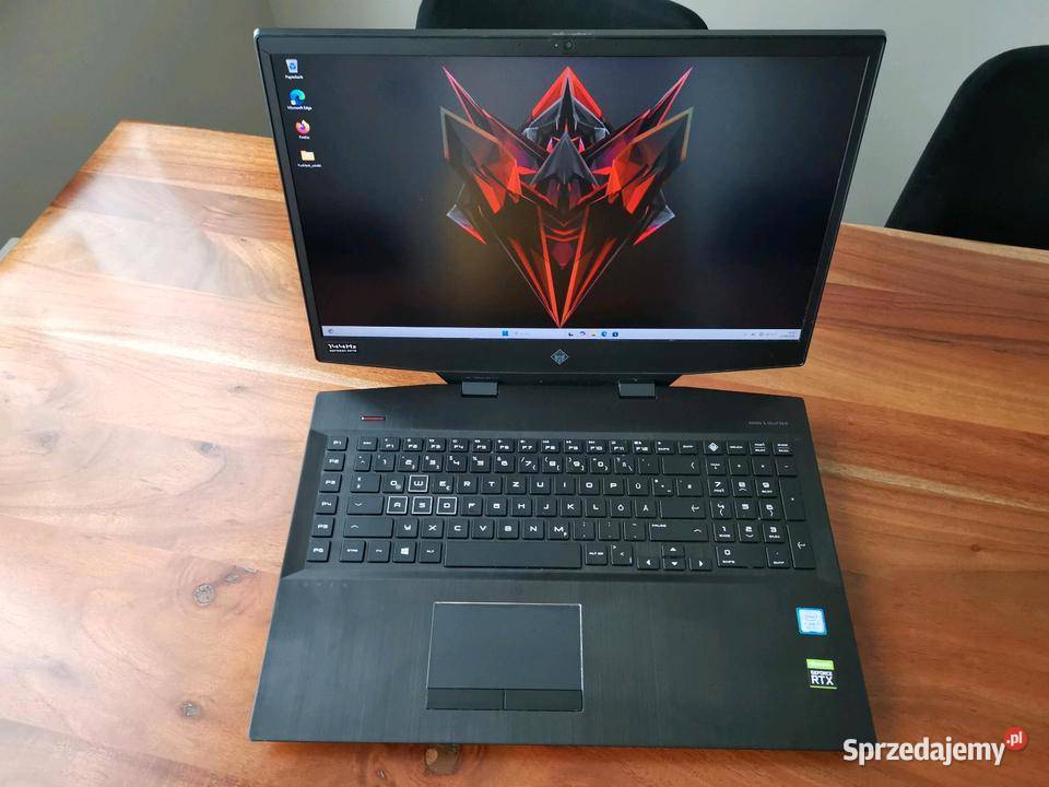 HP Omen 17 Gaming Laptop RTX 2070 i7 40 GB RAM zachodniopomorskie Szczecin
